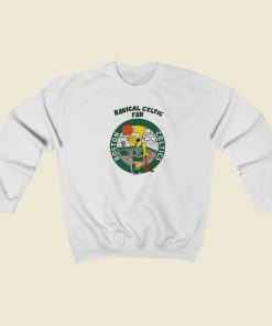Bart Simpson Radical Boston Celtics Sweatshirts Style