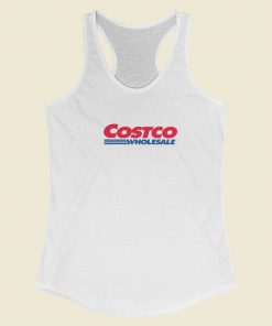 Costco Wholesale Supermarket Logo Racerback Tank Top