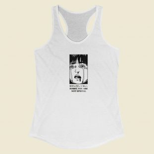 Sorry You Are Not Special Anime Racerback Tank Top