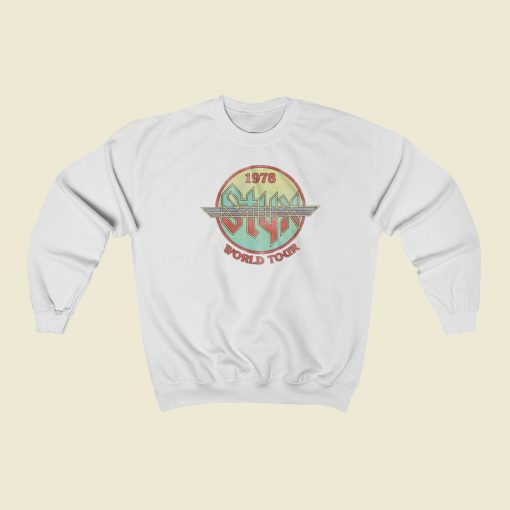 Styx Circle Tour Natural Sweatshirts Style On Sale