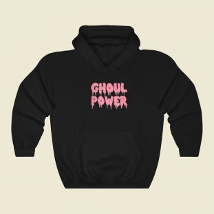 Ghoul Power Pink Hoodie Style
