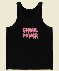 Ghoul Power Pink Tank Top On Sale