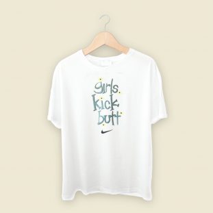 Girls Kick Butt T Shirt Style On Sale