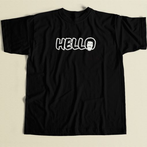 Lionel Richie Hello T Shirt Style On Sale