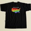 National Forecast Map Gay T Shirt Style