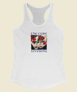 The Cure Lovesong Racerback Tank Top