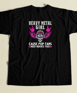 Heavy Metal Girl T Shirt Style On Sale