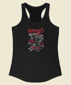 Motionless In White Evil Crow Racerback Tank Top On Sale