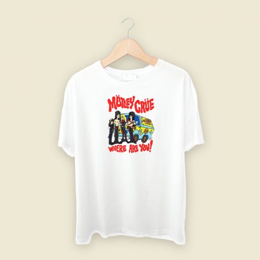 Motley Crue Scooby Doo T Shirt Style On Sale