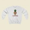 Pineapple Heart Slutty Valentines Sweatshirts Style On Sale