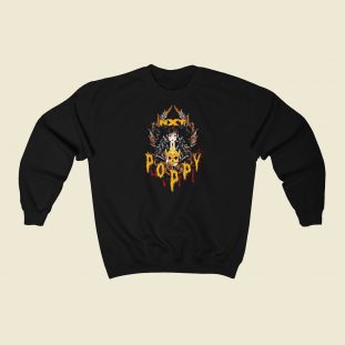 Poppy And Triple H Gold Skull Nxt Sweatshirts Style