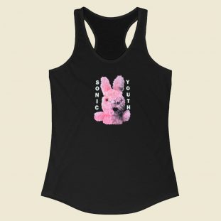 Sonic Youth Dirty Bunny Racerback Tank Top On Sale