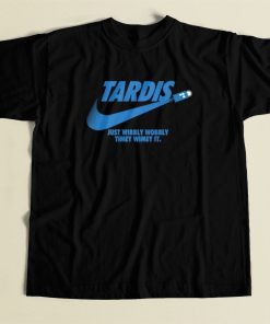 Tardis Wibbly Wobbly Timey Wimey T Shirt Style On Sale
