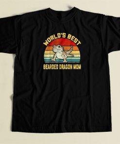 Worlds Best Bearded Dragon Mom T Shirt Style On Sale