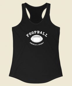 Foopball Americas Spront Racerback Tank Top On Sale