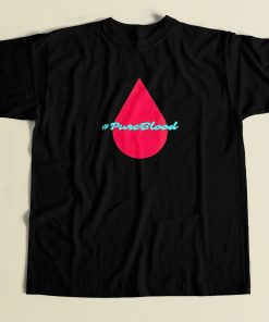 Pure Blood Movement Graphic T Shirt Style