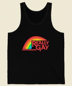 Really Gay Rainbow Pride Tank Top