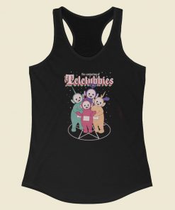 The Conjuring Of Teletubbies Racerback Tank Top