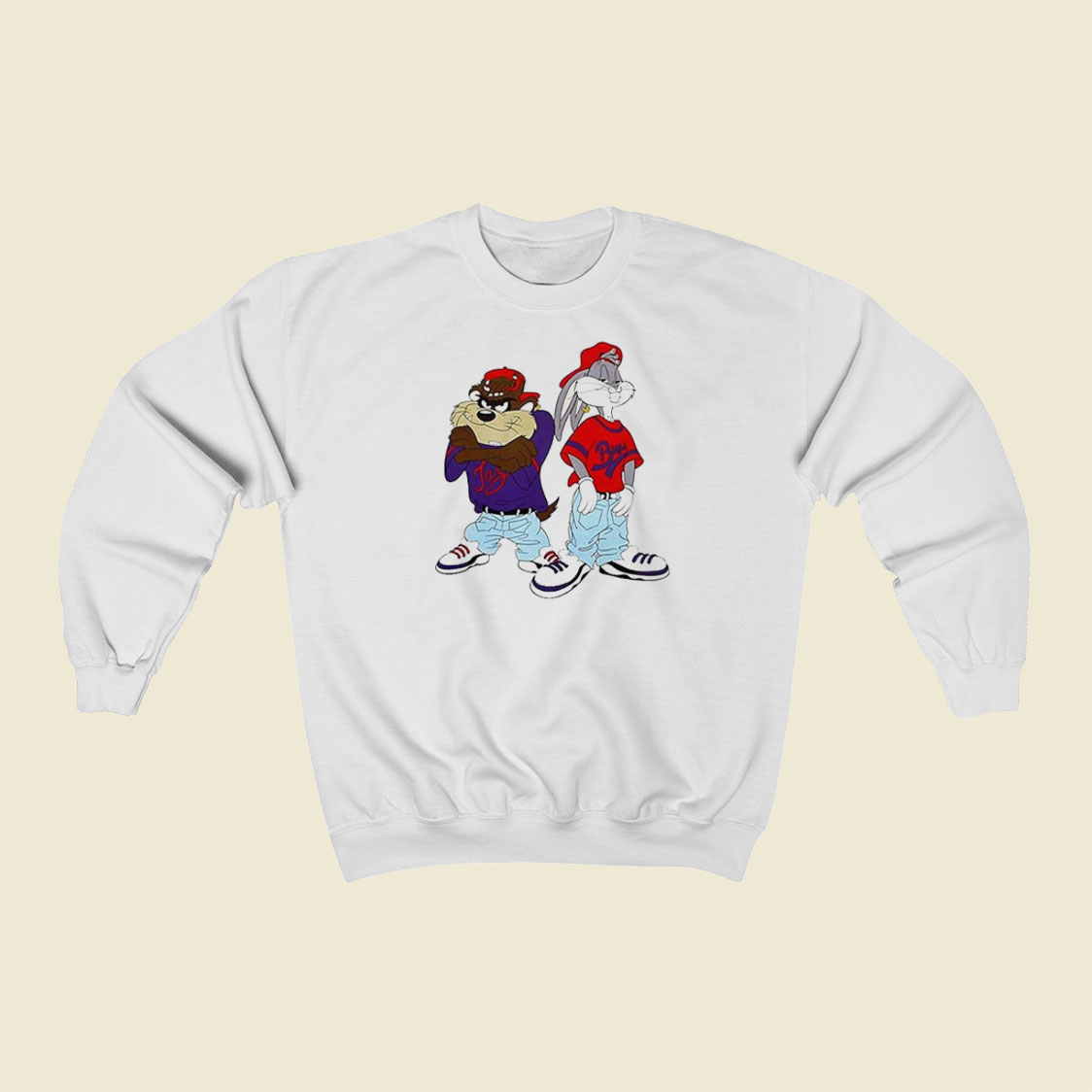Bugs Bunny And Taz Mania Sweatshirts Style - Grltee.com