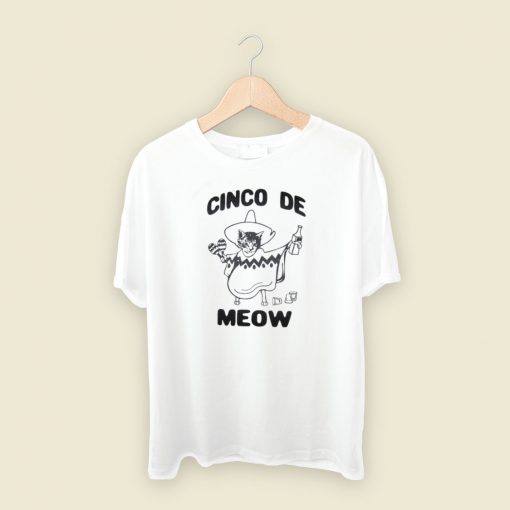 Cinco De Mayo Meow T Shirt Style