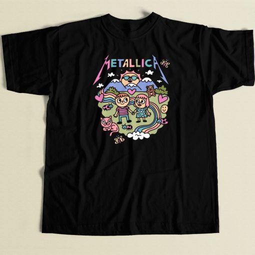 Cute Metallica Cartoon T Shirt Style