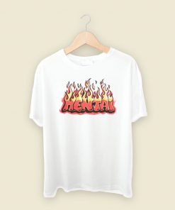 Hentai Flames Graphic T Shirt Style
