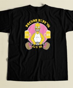 Homer Simpson Gym T Shirt Style