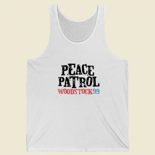 Peace Patrol Woodstock 99 Tank Top