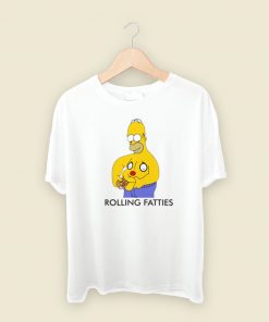 Rolling Fatties Simpson T Shirt Style