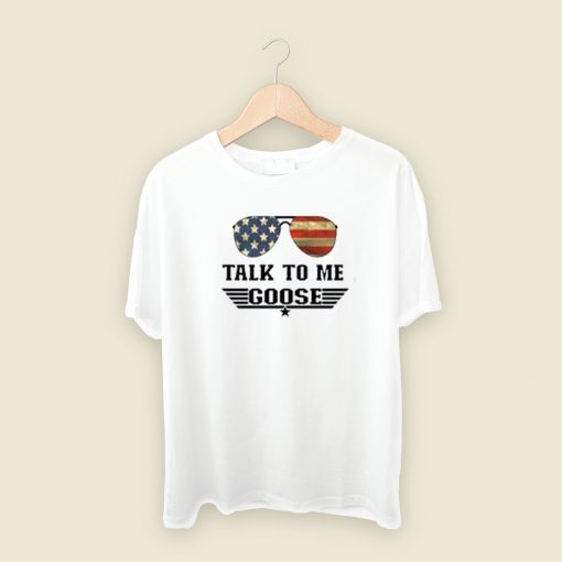 Talk To Me Goose Top Gun T Shirt Style