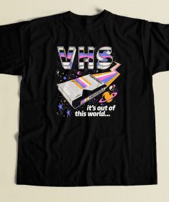 VHS Out of This World T Shirt Style