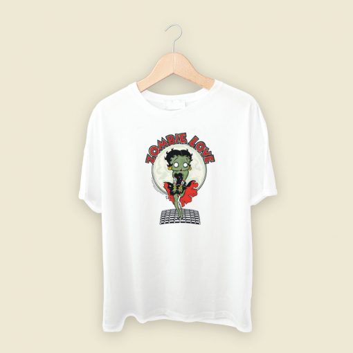 Betty Boop Breezy Zombie T Shirt Style