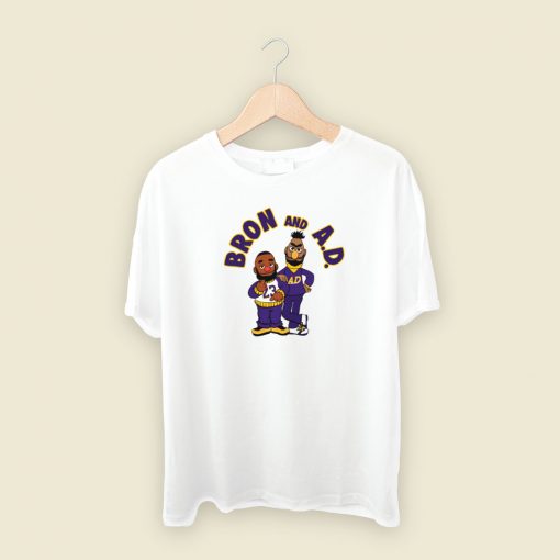 Los Angeles Bron And Ad T Shirt Style