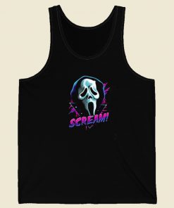 Scream Mask Ghostface Tank Top