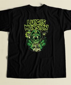 Sweet Screams Luigi Mansion T Shirt Style