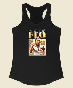 Cooking With Flo Vintage Racerback Tank Top