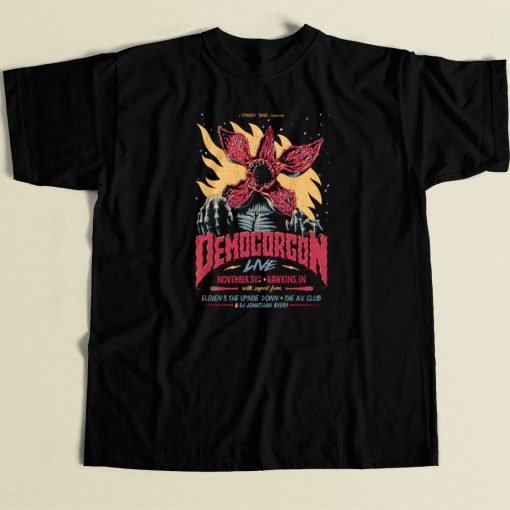 Demogorgon Stranger Things T Shirt Style