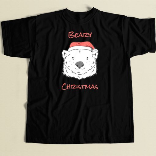 Beary Christmas Funny T Shirt Style