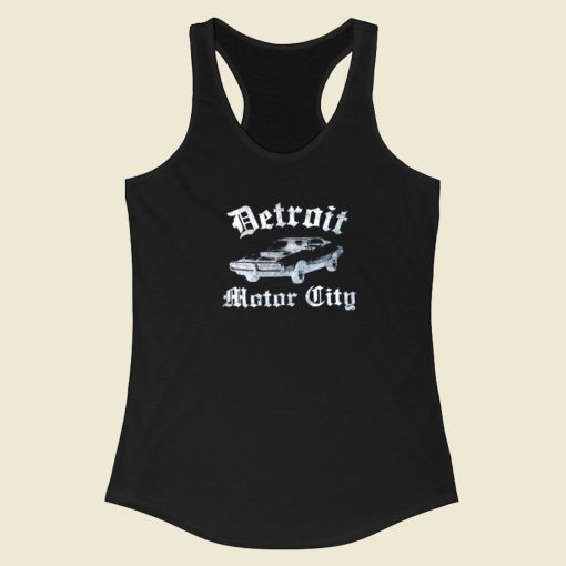 Ben Affleck Detroit Motor City Racerback Tank Top
