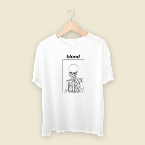 Frank Ocean Blond Skeleton T Shirt Style