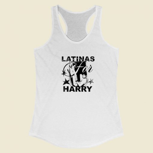 Latinas For Harry Enciso Racerback Tank Top
