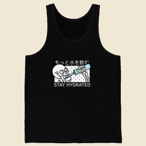 Skeleton Stay Hydrated Tank Top