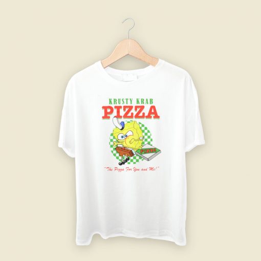 Spongebob Krusty Krab Pizza T Shirt Style
